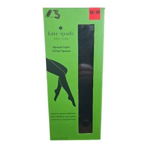 ♠️Kate Spade ♠️ 3 pairs of Brand New in Box Opaque Tights - Picture 1 of 3